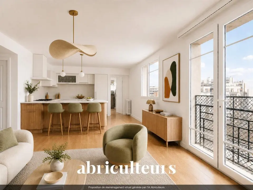 Luminosité pour ce beau T4 de 90m² - Reuilly-Diderot - Paris 12
