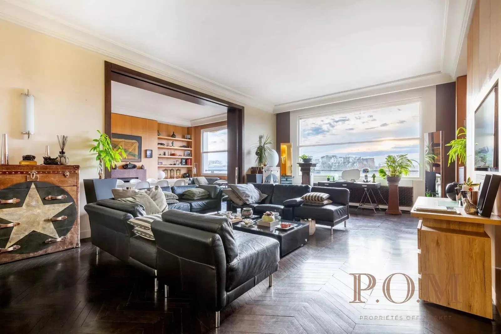 Appartement familial et de réception- 275m2-Paris 16ème-OCDE