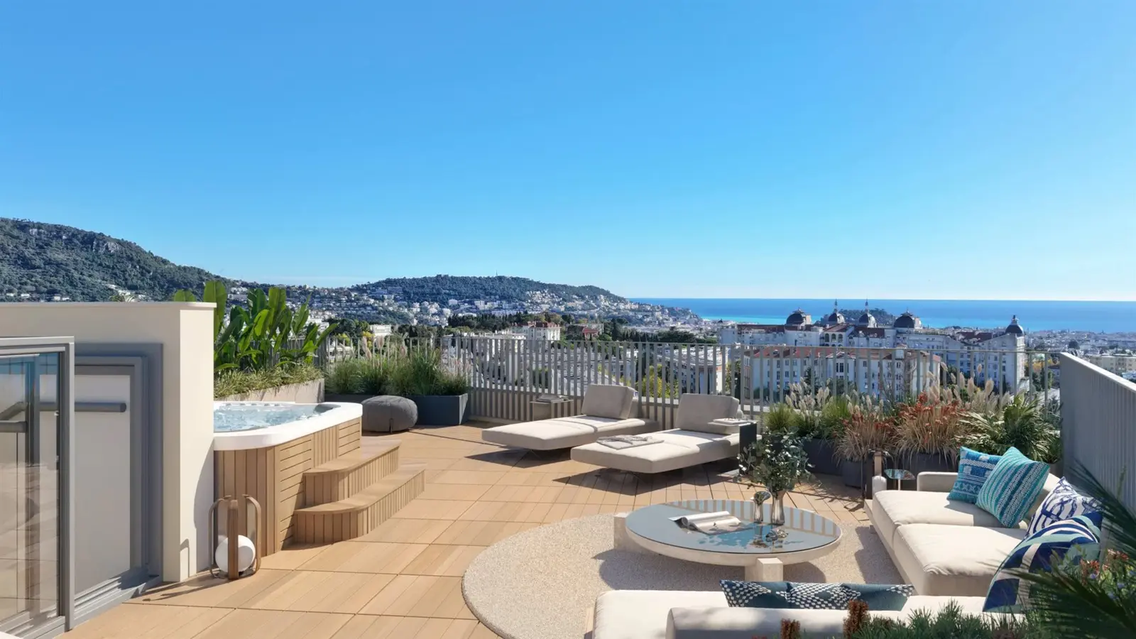 Nice (Cimiez) - Programme neuf 3 pièces avec terrasse et parking