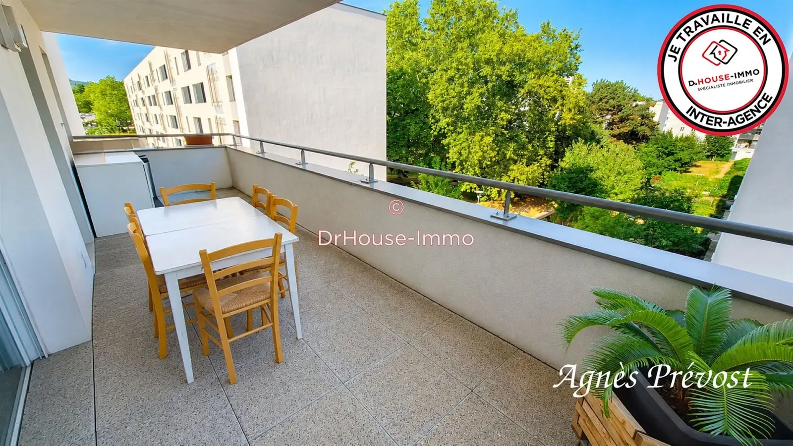 À vendre - Lyon 9 | Appartement 3 pièces avec grande terrasse, parking privatif couvert et résidence sécurisée
