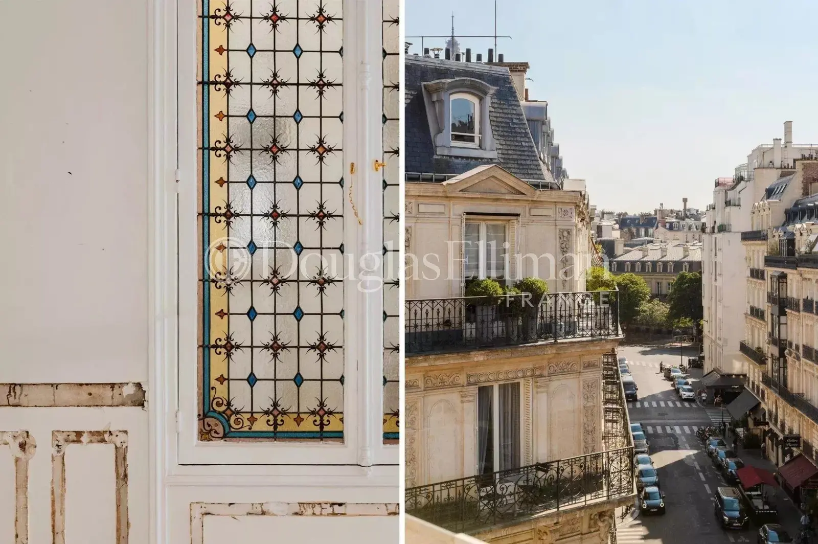 PARIS 8ème TRIANGLE D'OR - Appartement 4 pièces à rénover