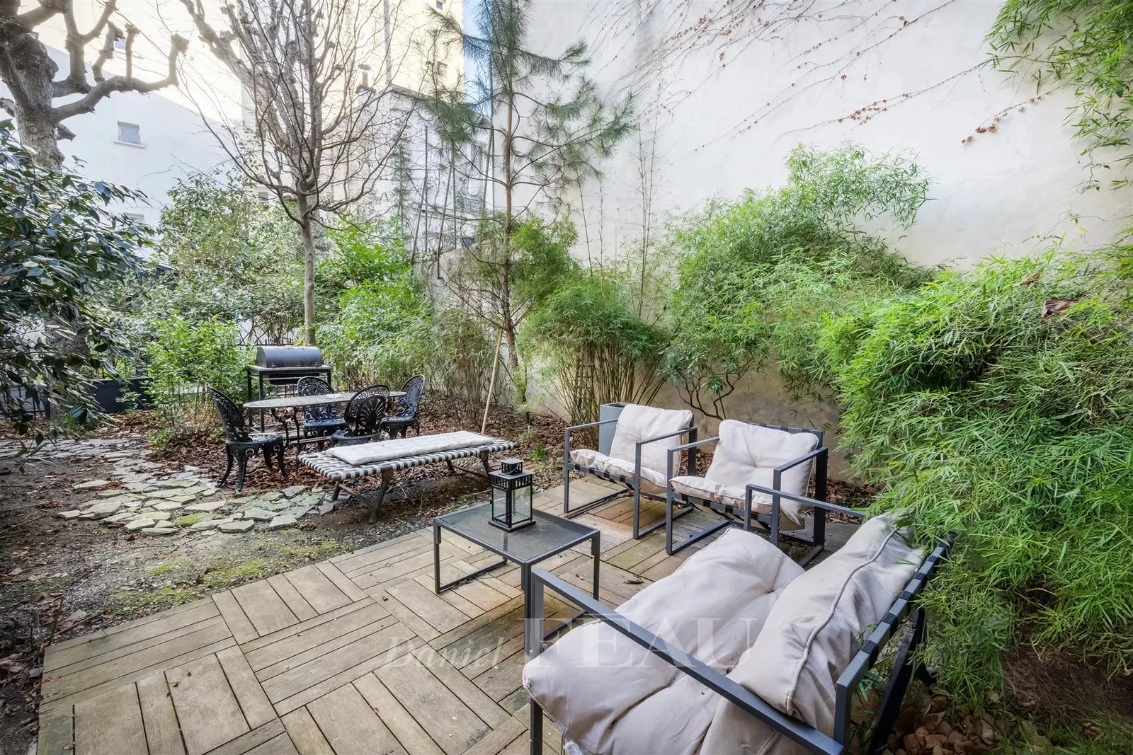 Paris XVIIe - Batignolles - JARDIN