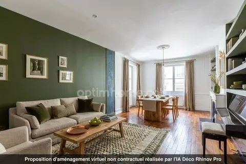 Appartement familial rénové de 107 m² - Coeur Presqu'Île Lyon 1er