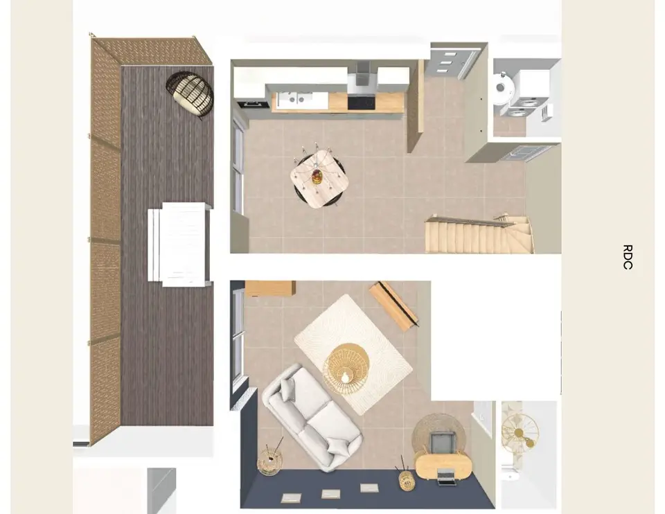 Apartment — 2 ch. — Arvert