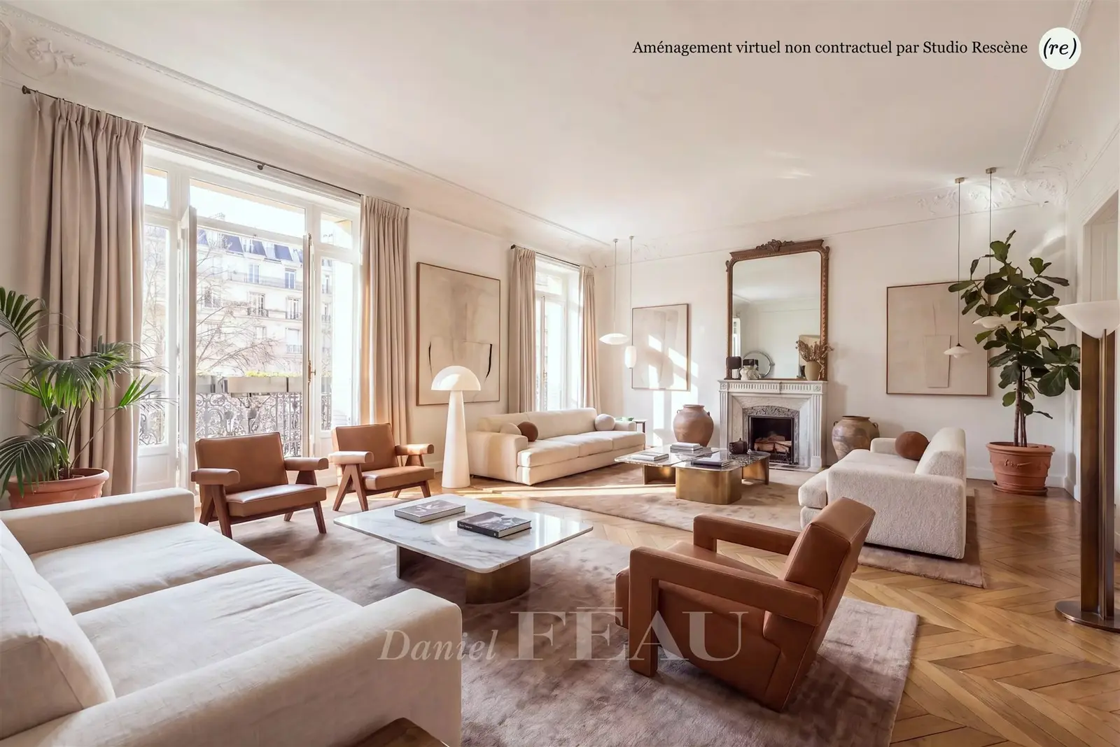 Paris XVIe –Georges Mandel– Appartement familial et de réception
