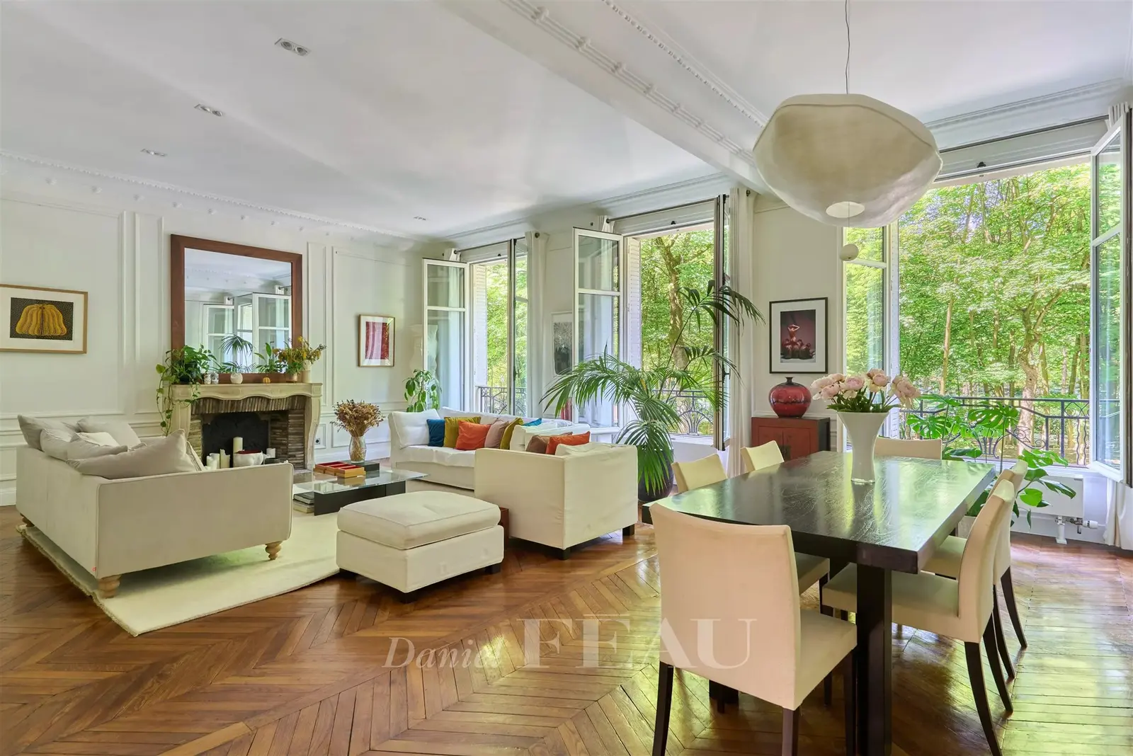 XVIème - Beauséjour - Appartement familial et de réception - 260m² - 4 chambres (possibilité 6)