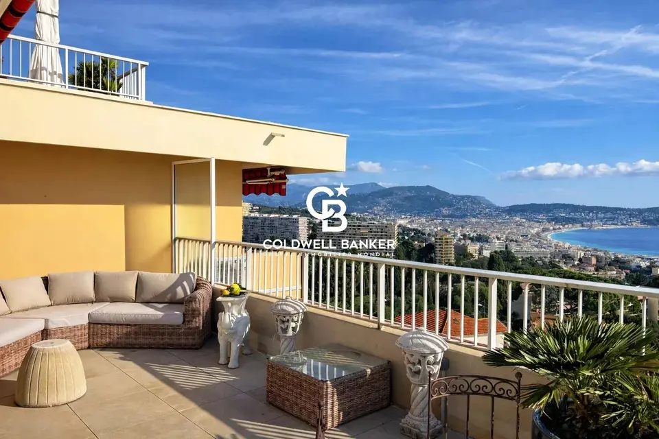 Penthouse d'exception - Nice Fabron -Toit Terrasse et vue panoramique Mer