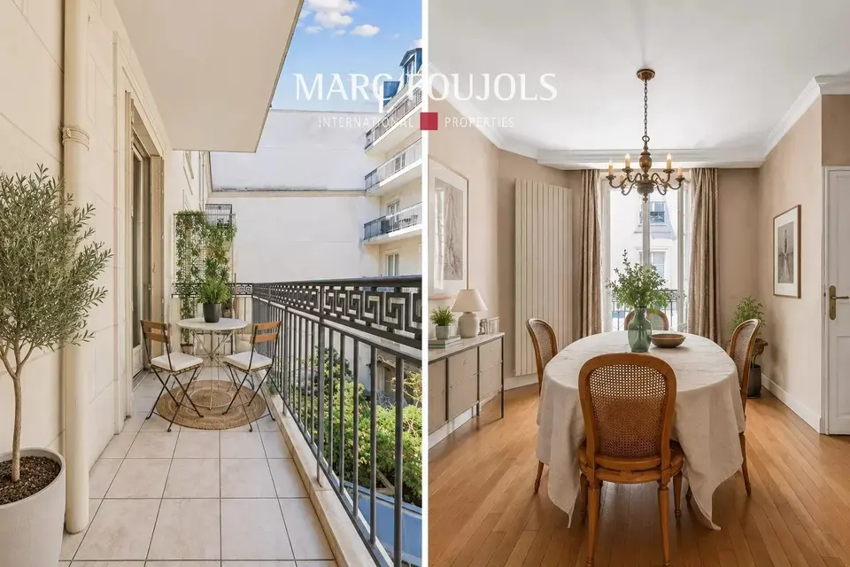 Paris 1er Rivoli / Les Halles : appartement traversant de 100 m² avec balcon