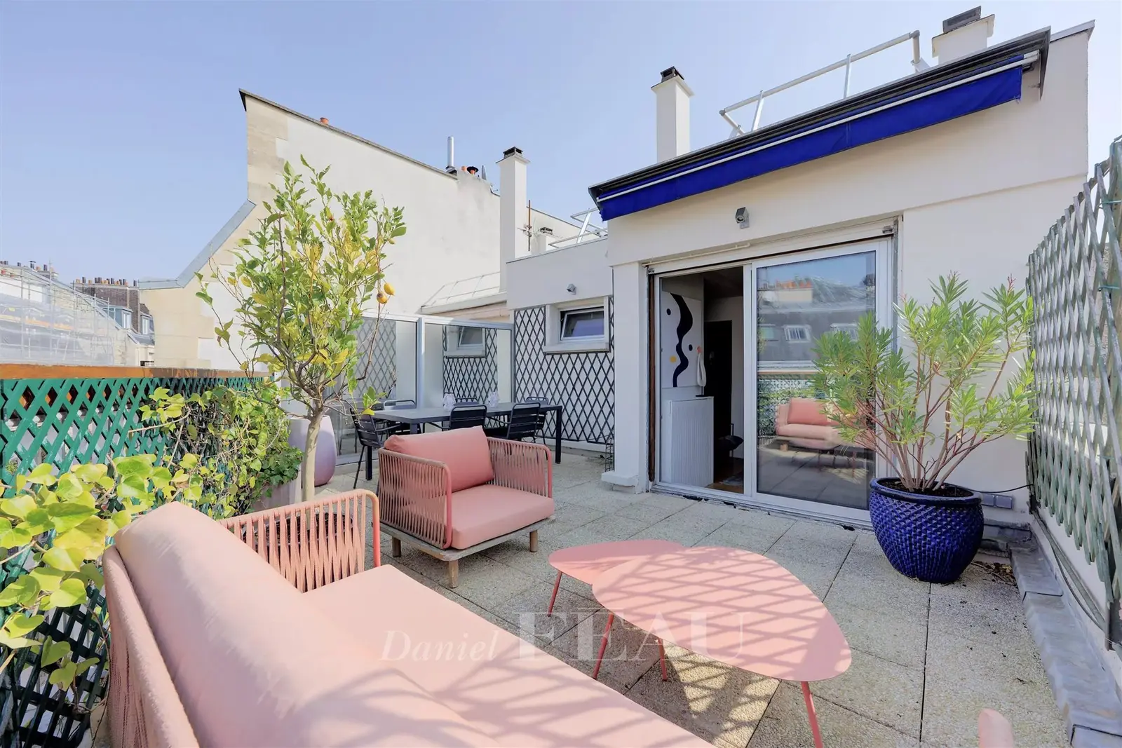 Paris XVIe - Dernier étage - terrasse