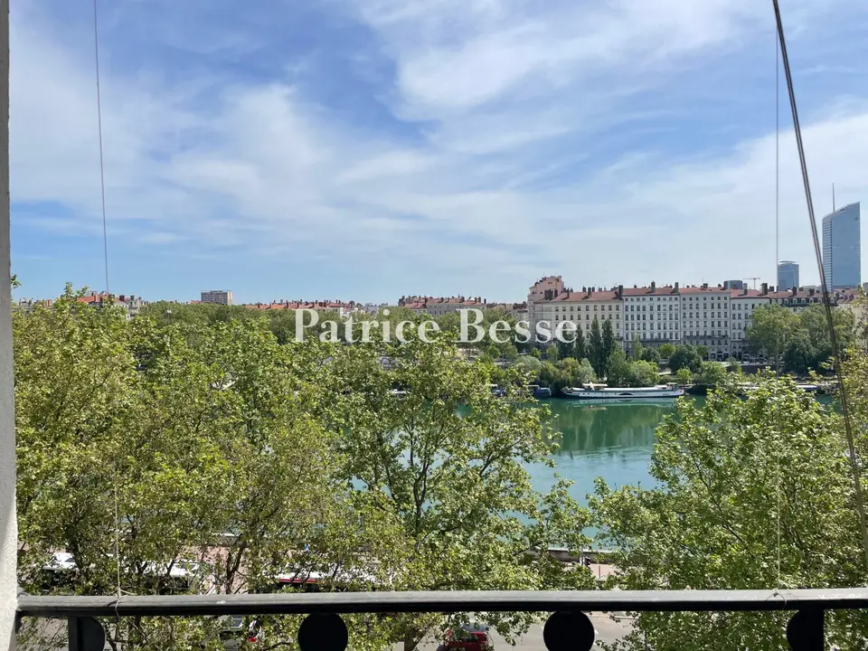 Dans le premier arrondissement de Lyon, classé au patrimoine de l'Unesco, un appartement dans un imm