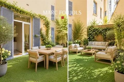 Paris Xvi Foch appartement en rez de jardin