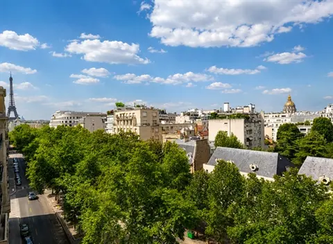 Appartement d'exception Terrasse Vue Tour Eiffel & Dôme des Invalides Prestations d'architecte