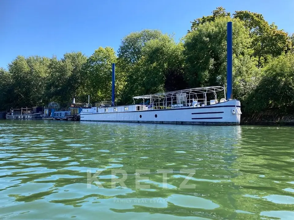 Péniche 6 pièces Terrasse et environnement privilégié