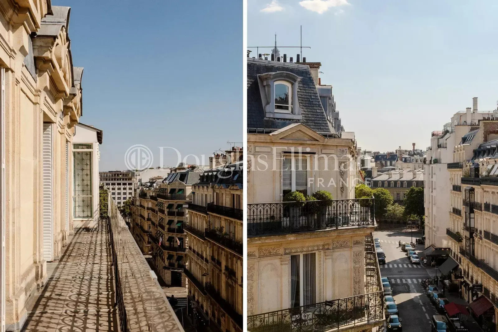 PARIS 8ème TRIANGLE D'OR - Appartement 3 chambres, balcon
