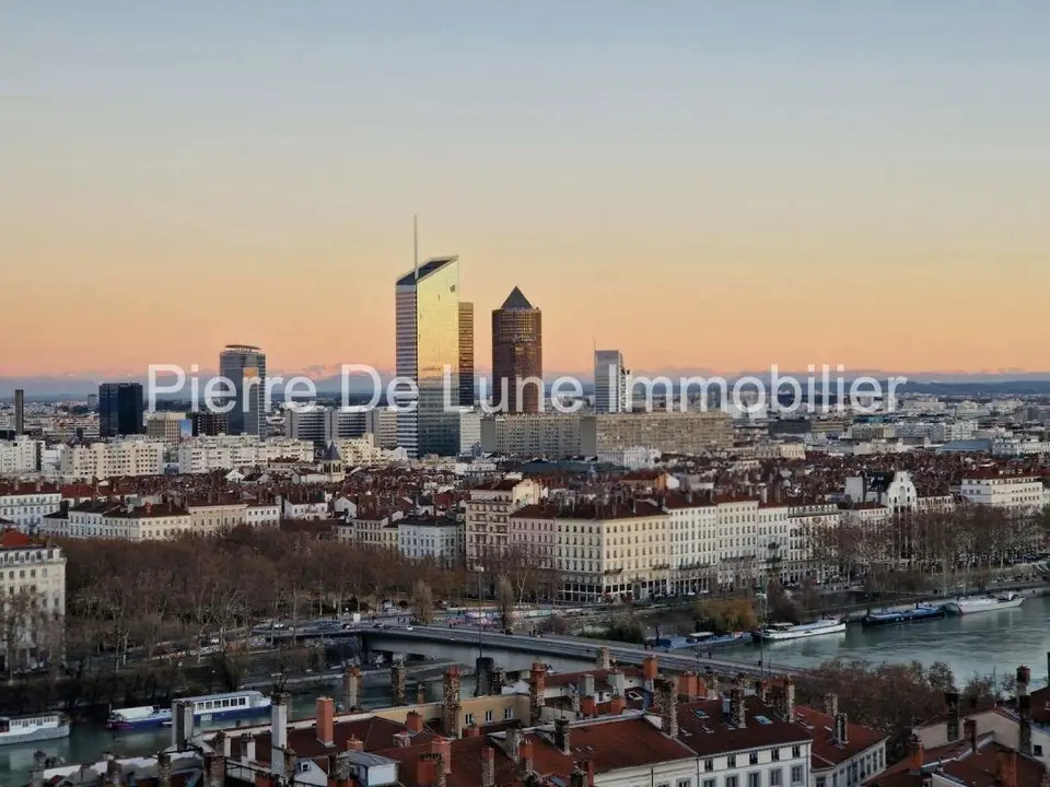 Lyon 1Er Dernier Étage Ascenseur 90 M² Utiles Vue Exceptionnelle